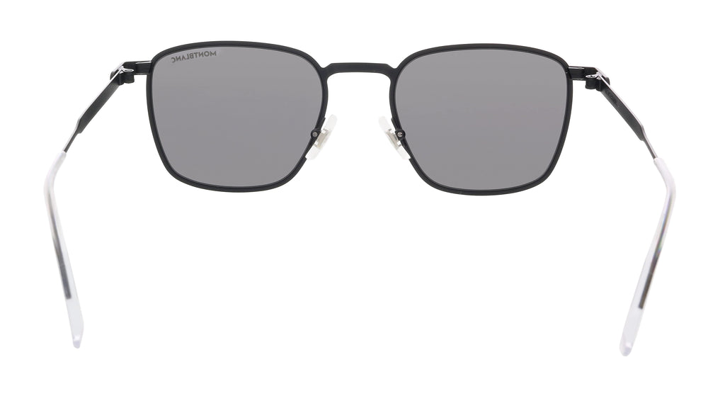 Montblanc MB0145S-001 Black Square Sunglasses
