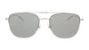 Montblanc MB0096S-002 Silver Square Sunglasses