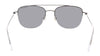Montblanc MB0096S-001 Ruthenium Square Sunglasses