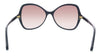 Chloe CH0001S-001 Blue Butterfly Sunglasses