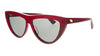Bottega Veneta  Red Cateye Sunglasses