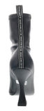 Versace Jeans Couture Black High Heel Ankle Boots-