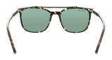 Lacoste L924S 43116 Havana/Green Brow Bar Square Sunglasses
