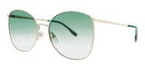 Lacoste  Gold Classic Butterfly Sunglasses