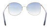 Lacoste L224S 43169 Light Gold Classic Butterfly Sunglasses