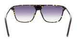 Lacoste L936S 44094 Havana Geometric Square Sunglasses