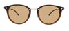 Lacoste L937SPC 44999 Light Brown Modified Round Sunglasses