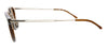 Lacoste L937SPC 44999 Light Brown Modified Round Sunglasses