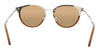 Lacoste L937SPC 44999 Light Brown Modified Round Sunglasses