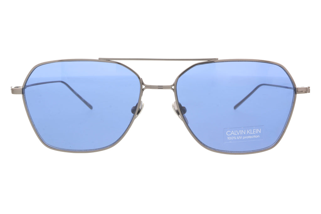 Calvin Klein CK18112S 39174 Dark Gunmetal Square Sunglasses