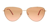 Calvin Klein CK19103S 39365 Rose Gold Butterfly Sunglasses