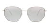 Calvin Klein CK19102S 39364 Nickel Square Sunglasses