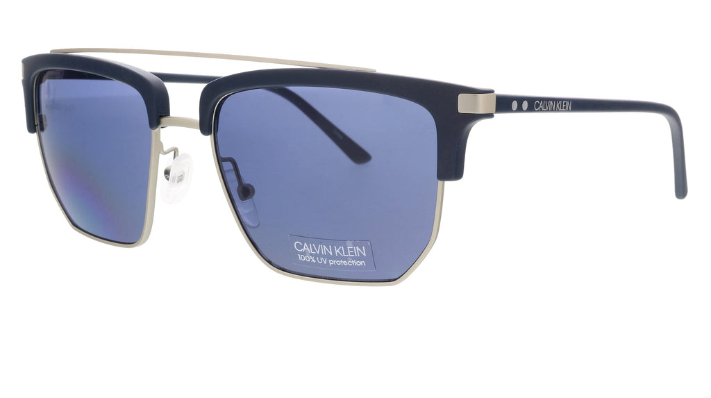 Calvin Klein  Matte Navy Square Sunglasses