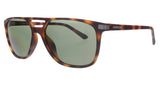 Calvin Klein  Matte Soft Tortoise Pilot Sunglasses