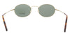 Calvin Klein CK20116S 43634 Shiny Gold/Soft Tortoise Round Sunglasses