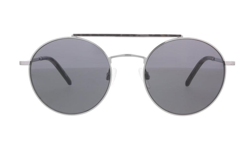 Calvin Klein CK20131S 45054 Light Gunmetal Round Sunglasses