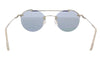 Calvin Klein CK20133S 45058 Shiny Silver Round Sunglasses