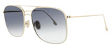 Victoria Beckham  Gold/Smoke Square Aviator Sunglasses