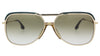 Victoria Beckham VB205S 43237 Gold/Sage Gradient Aviator Sunglasses