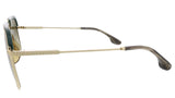 Victoria Beckham VB205S 43237 Gold/Sage Gradient Aviator Sunglasses