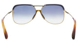 Victoria Beckham VB205S 43237 Gold/Blue Gradient Aviator Sunglasses