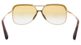 Victoria Beckham VB205S 43237 Gold/Honey Gradient Aviator Sunglasses