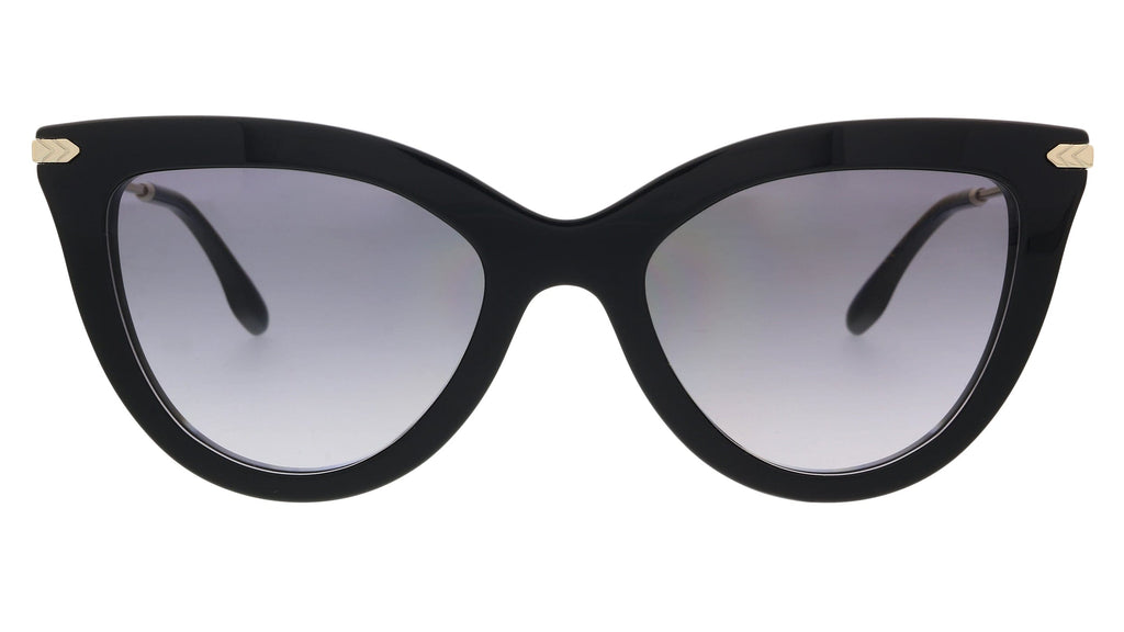 Victoria Beckham VB621S 44806 Black Classic Cateye Sunglasses