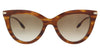 Victoria Beckham VB621S 44806 Caramel Pearl Classic Cateye Sunglasses