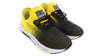 Versace Jeans Couture Yellow/Black Gradient Lace Up Athletic Sneakers-11.5