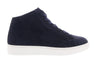 DANIELA FARGION Navy Suede High Top Sneakers-