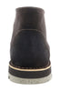 DANIELA FARGION Dark Brown Leather Suede Ankle Boots-