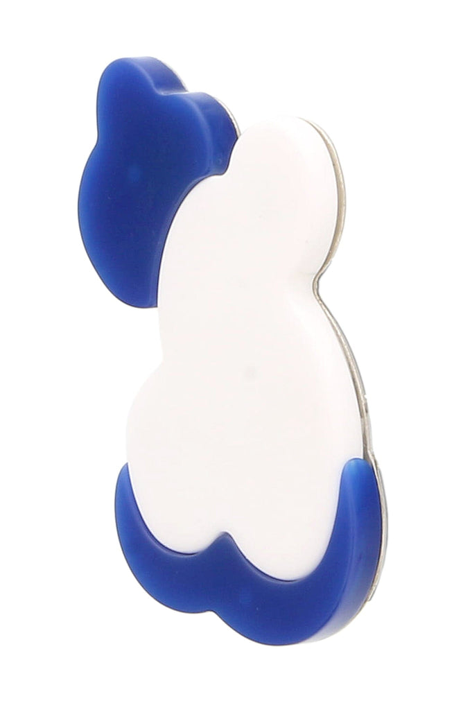 Miu Miu Blue White Resin Cloud Brooch Pin-One Size