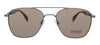 HUGO BOSS HG0330S 0R80 Smoke Ruthenium Square Sunglasses