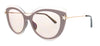 JIMMY CHOO  Beige Cateye Sunglasses