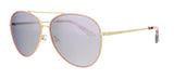 JUICY COUTURE  Gold Pink Aviator Sunglasses
