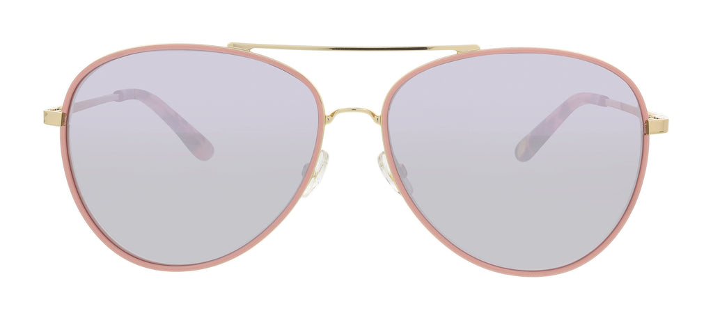 JUICY COUTURE JU599S 0EYR DC Gold Pink Aviator Sunglasses