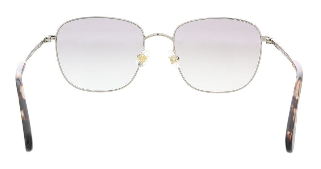 KATE SPADE KIYAHS 0YL7 9O Silver Havana Square Sunglasses