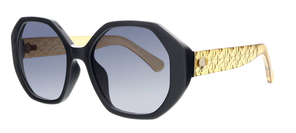 KATE SPADE  Black Round Sunglasses