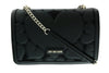 Love Moschino Black Heart Mesh Structured Medium Shoulder Bag