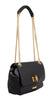 Love Moschino Black Quilted Classic Clutch Medium Shoulder Bag