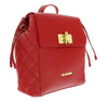 Love Moschino Red Quilted Classic Medium Backpack