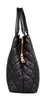 Love Moschino Black Quilted Classic Large Shopper Tote Bag