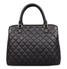 Love Moschino Black Quilted Classic Large Shopper Tote Bag