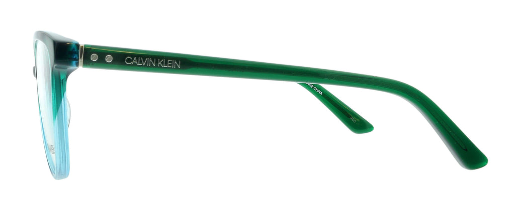 Calvin Klein CK18514 304 Green/Teal Gradient Tea Cup Eyeglasses