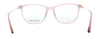 Calvin Klein CK18706 535 Crystal Mauve Laminate Cat Eye Eyeglasses