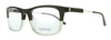Calvin Klein  Brown/Crystal Taupe Gradient Modified Rectangle Eyeglasses