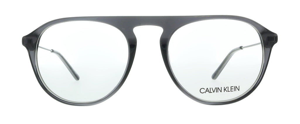 Calvin Klein CK20703 016 Crystal Charcoal/Grey Round Eyeglasses
