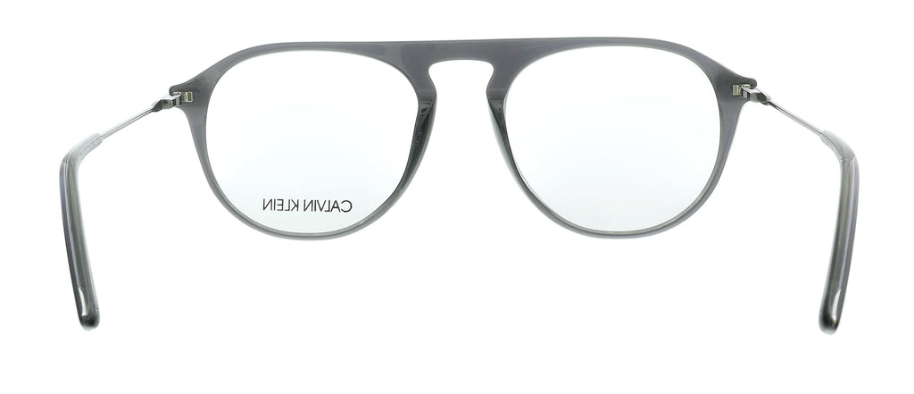Calvin Klein CK20703 016 Crystal Charcoal/Grey Round Eyeglasses