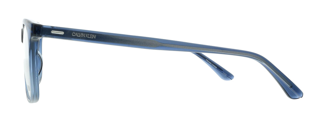 Calvin Klein CK20526 405 Crystal Blue Modified Rectangle Eyeglasses