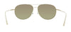 Calvin Klein CK2155S 717 Rose Gold Modified Rectangle Sunglasses